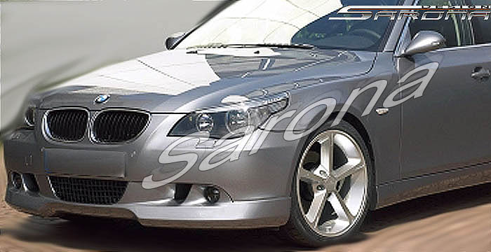 Custom BMW 5 Series  Sedan Front Lip/Splitter (2004 - 2007) - $325.00 (Part #BM-020-FA)